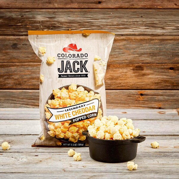 Colorado Jack Colorado Jack Legendary White Cheddar Gourmet Popcorn 6.5 oz Bagged - 25910.1