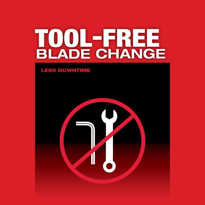 Kit de herramienta multifunción oscilante inalámbrica Milwaukee M12 FUEL de 12V con batería de iones de litio de 4.0 Ah, cargador, bolsa y set de hojas (5 piezas) - 2526-21XC-49-25-1135.