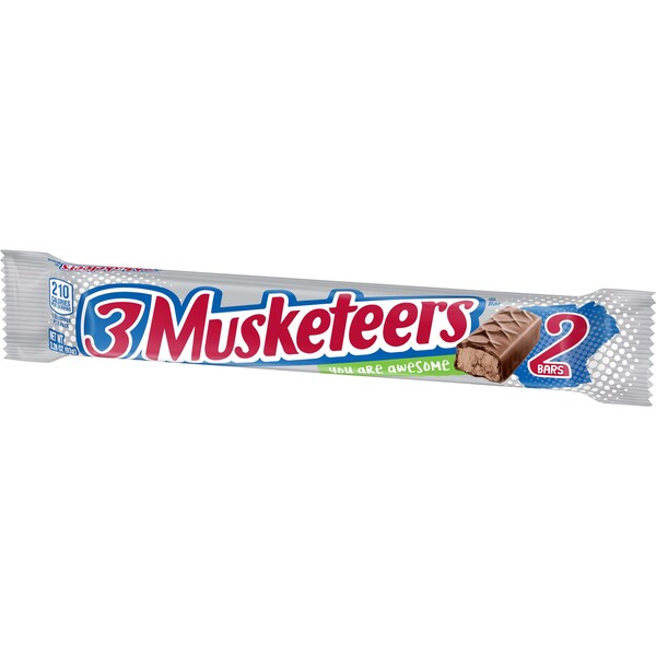 3 Musketeers 3 Musketeers Multi-Piece King Size Chocolate Candy Bar 3.28 oz., PK144 - 144732