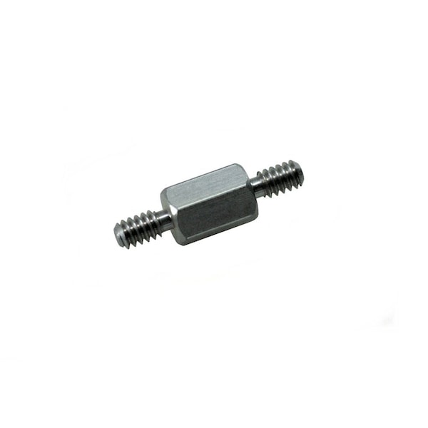 Unicorp Hex Standoff, #6-32 Thrd Sz, Steel Zinc Plated, 1/4" Hex W - MM1401-M12-F21-632