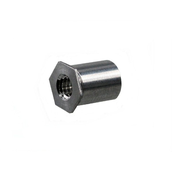 Unicorp Hex Standoff, #6-32 Thrd Sz, Aluminum 1/4" Hex W - ESOA-632-4