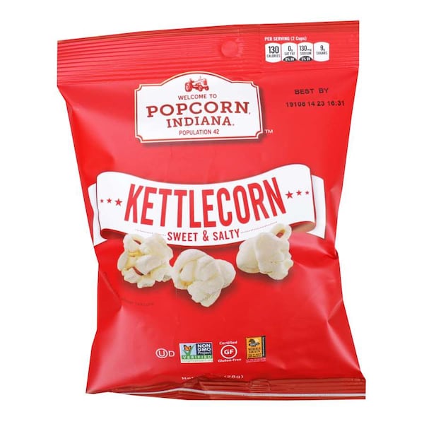 Popcorn Indiana Popcorn Indiana Kettlecorn Bag 1 oz., PK48 - 8435710071