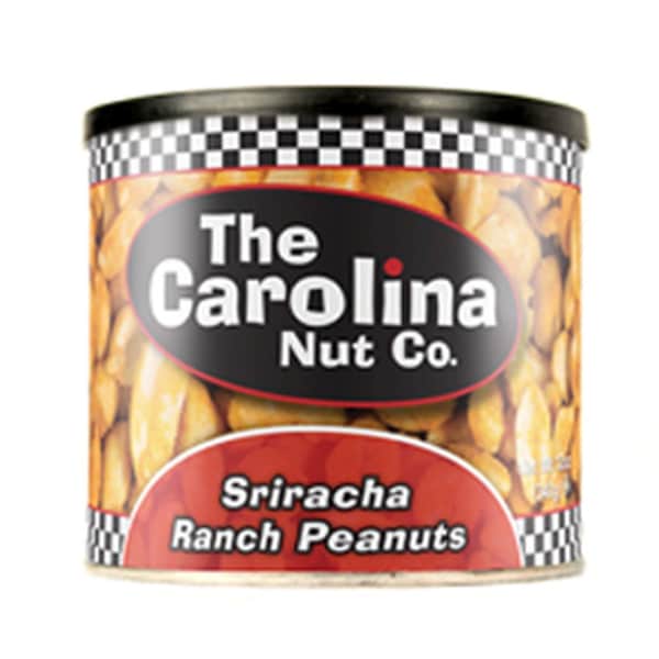 The Carolina Nut Co Carolina Nut Co. Sriracha Ranch Peanuts 12 oz Can - 11058