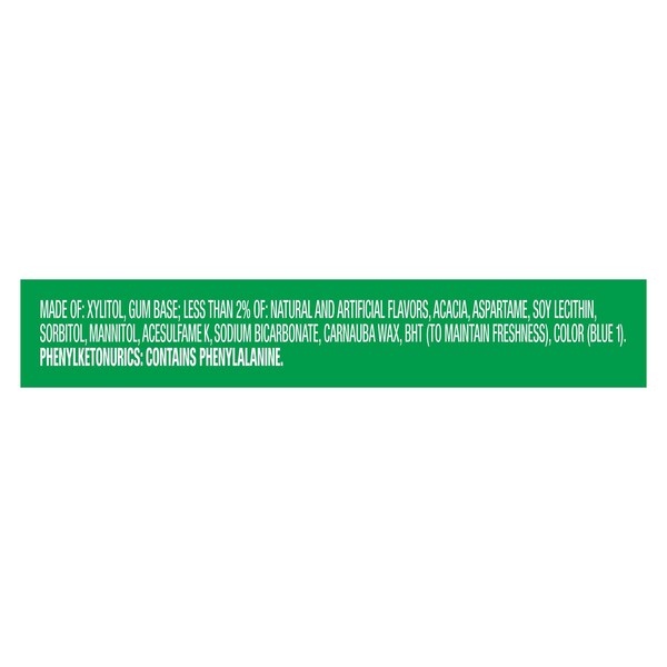 Orbit Orbit White Sugar Free Spearmint Gum 15 Pieces, PK90 - 388213