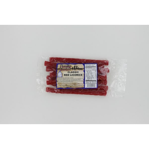 Ruckers Family Choice Red Licorice 6.25 oz - 1117