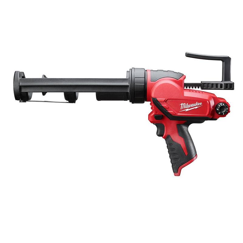 Milwaukee M12 FUEL 12V Lithium-Ion Cordless Multi-Tool Kit con Pistola de Calafateo y Adhesivo de 10 oz, Herramienta Rotativa y Batería de 6.0Ah - 2526-21XC-2441-20-2460-20-48-11-2460.