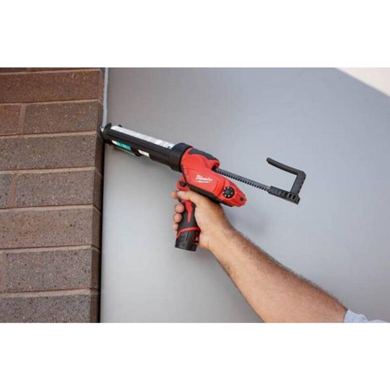 Milwaukee M12 FUEL 12V Lithium-Ion Cordless Multi-Tool Kit con Pistola de Calafateo y Adhesivo de 10 oz, Herramienta Rotativa y Batería de 6.0Ah - 2526-21XC-2441-20-2460-20-48-11-2460.
