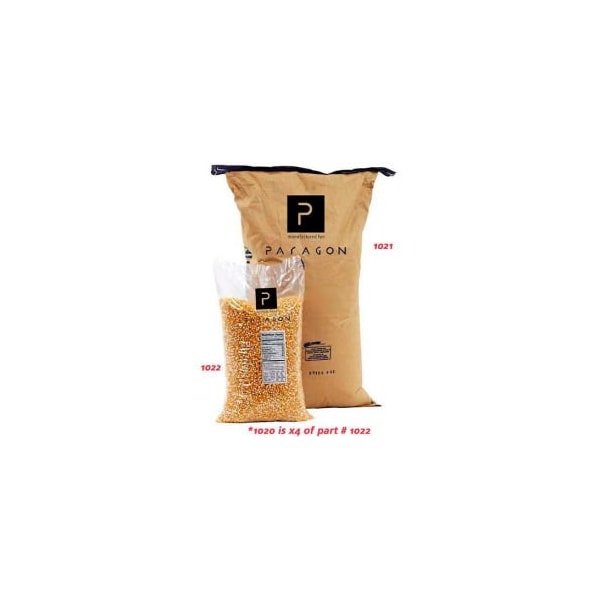 Paragon International Paragon Bulk Yellow Butterfly Popcorn-Quad Case of 12-1/2 Lbs Bags - 1020