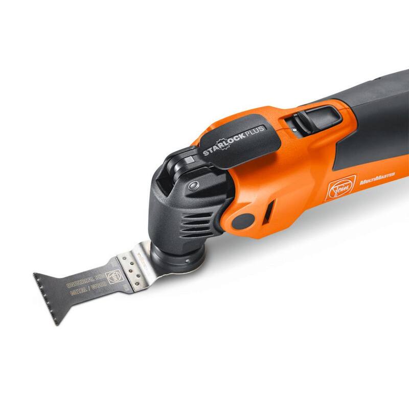FEIN MM 500 Plus MultiMaster Start 350 W (3 Amperios) Herramienta oscilante Multiherramienta de velocidad variable con cuchillas y accesorios - 72295264090