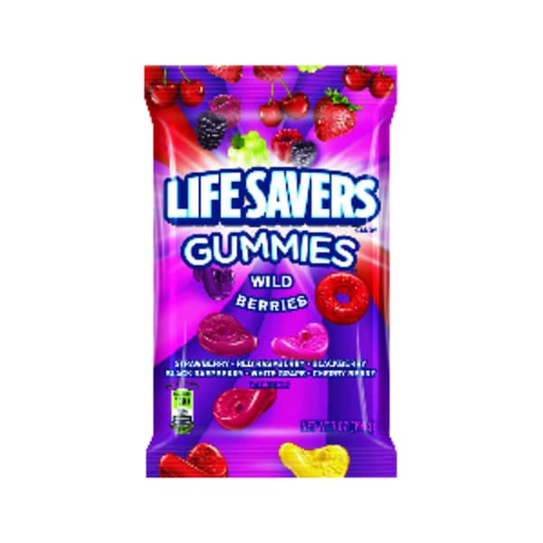 Gummi Savers Life Savers Wild Berries Gummi Candy 7 oz - 314132