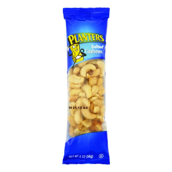 Planters Planters Salted Cashews 2 oz Tube Bag - 549750