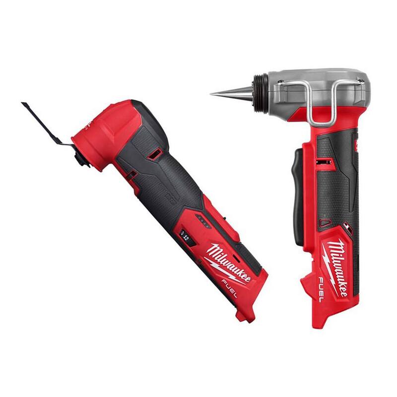 Milwaukee M12 FUEL Herramienta Multifuncional Oscilante Inalámbrica de Iones de Litio de 12 Volts & Herramienta Expansora ProPEX con Cabezas Expansoras de 1/2 a 1 pulgada - 2526-20-2532-20