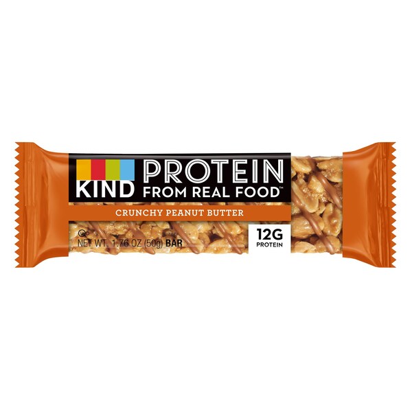 Kind KIND Crunchy Peanut Butter Protein Bar 1.76 oz Packet - 673848