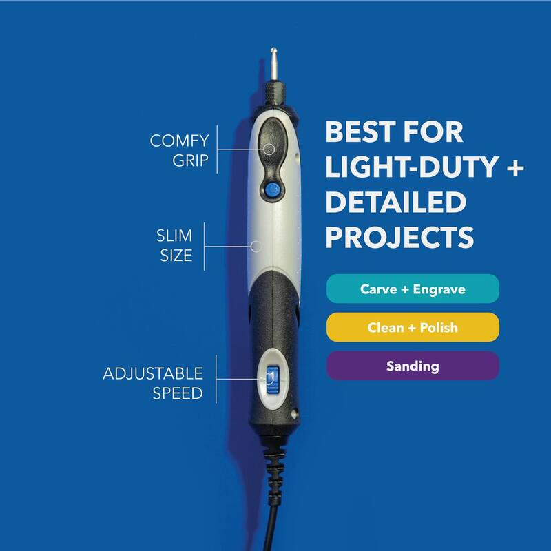 Kit de herramientas rotativas versátil con cable Dremel Stylo+ con 15 accesorios - 2050