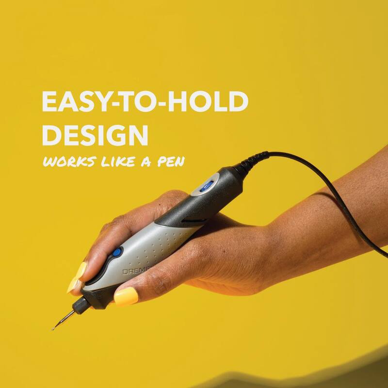Kit de herramientas rotativas versátil con cable Dremel Stylo+ con 15 accesorios - 2050
