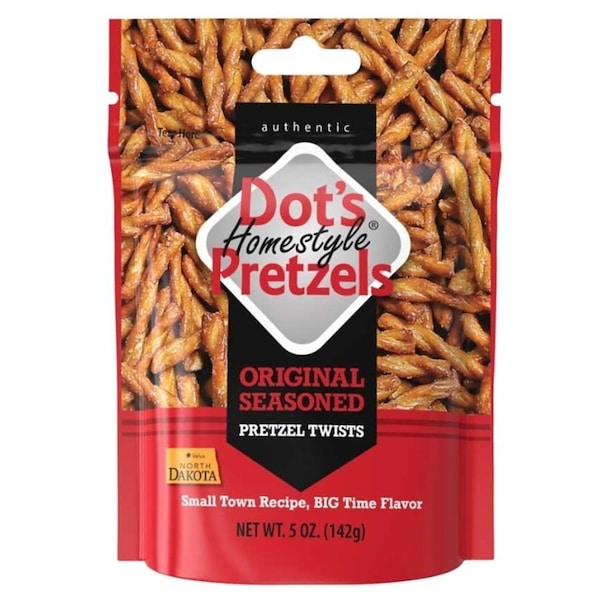Dots Homestyle Pretzels 0008 Pretzels, 5 oz Bag - 50510