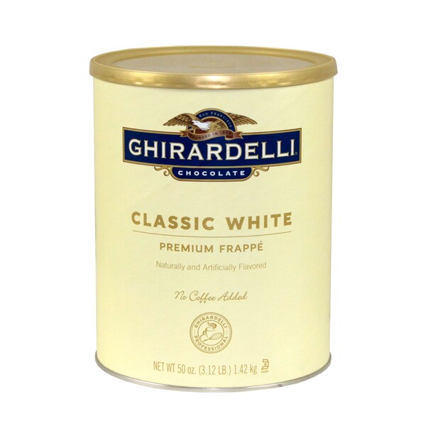 Ghirardelli Ghirardelli Classic White Can Frappe 3.12lbs, PK6 - 66201