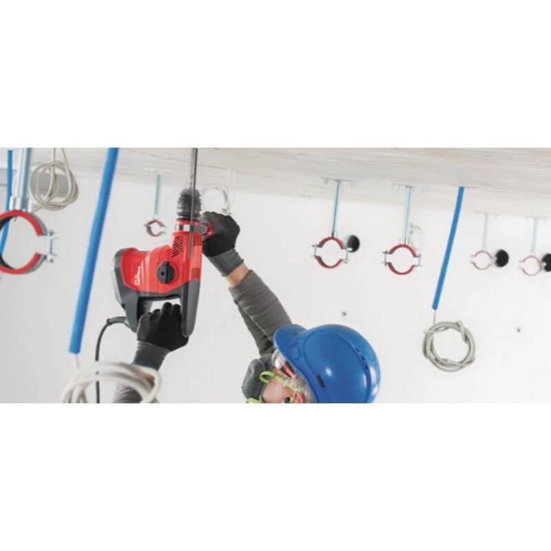 Martillo rotativo con cable Hilti 120-Volt SDS-Max TE 30 con estuche y mandril de cambio rápido - 2160200.