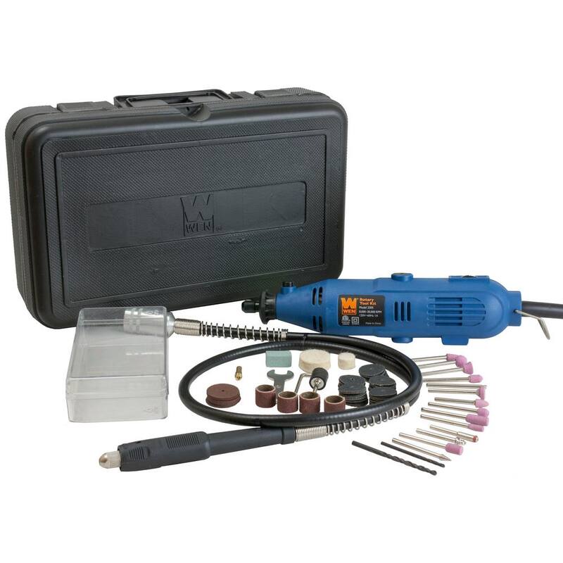 Kit de herramientas rotativas WEN con eje flexible - 2305
