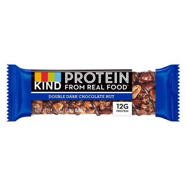 Kind KIND Double Dark Chocolate Nut Energy Bar 1.8 oz Tube Bag - 121141
