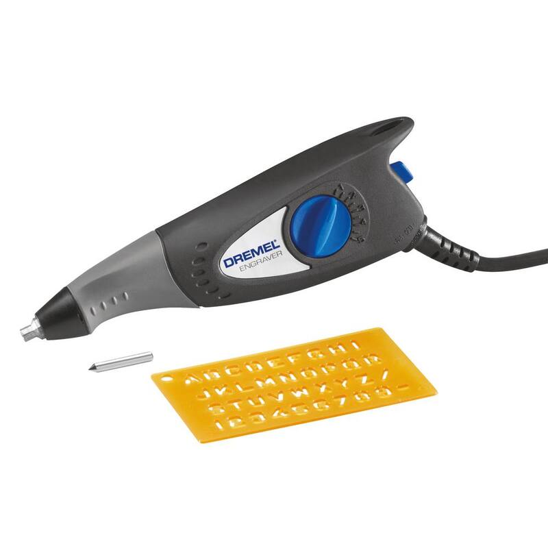 Herramienta grabadora eléctrica Dremel para metal, vidrio y madera, herramienta rotativa con cable - 290-02