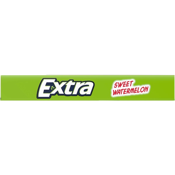 Extra Extra Fruit Sensations Sweet Watermelon Gum 15 Pieces, PK120 - 259650