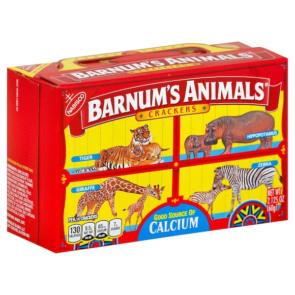 Nabisco Nabisco Barnums Animal Crackers 2.125 oz. Package, PK24 - 00379