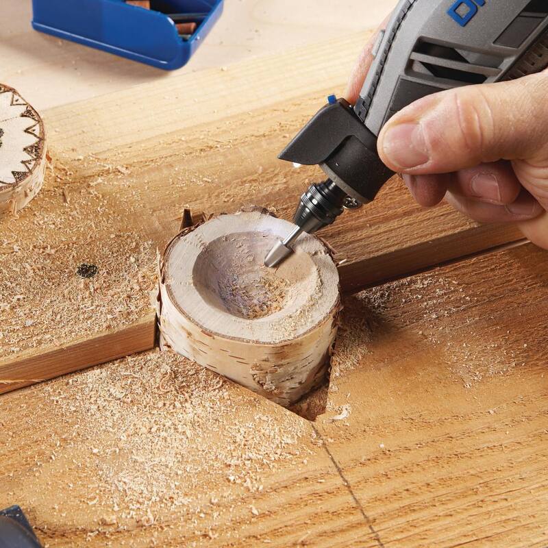 Serie 4300 de Dremel 1.8 Amp Variable Speed Corded Rotary Tool Kit con accesorio de eje flexible para herramienta rotativa - 43005/40+22502.