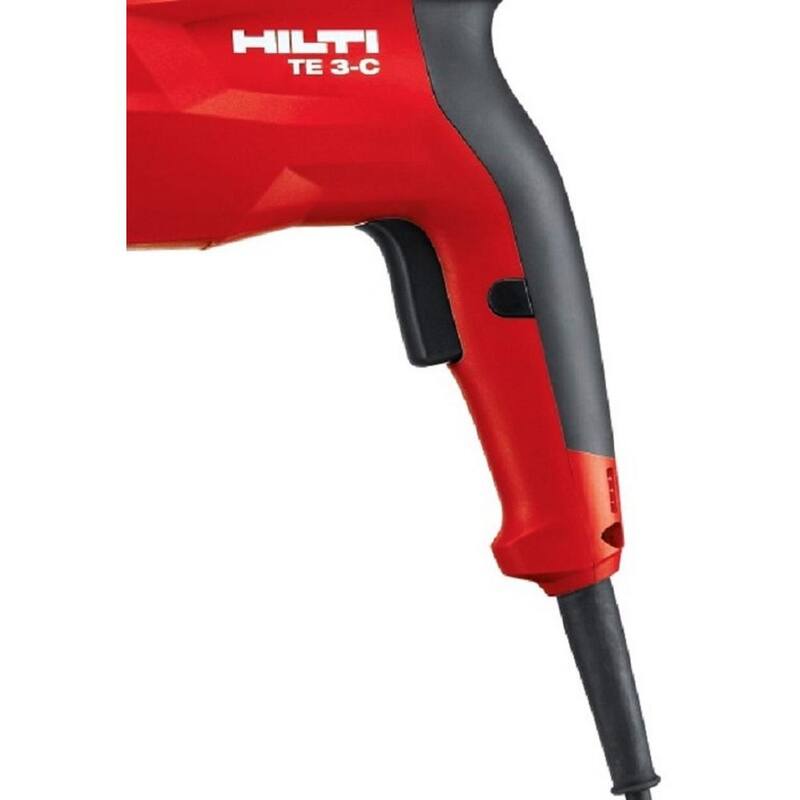 Juego de taladro rotativo Hilti de 120 volts SDS Plus con cincel, rascador y 5 brocas de martillo - 3553168