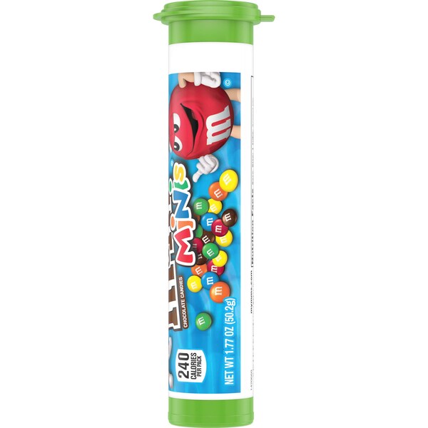 M&Ms M&M's Milk Chocolate Mini Mega Tube 1.77 oz., PK144 - 272415