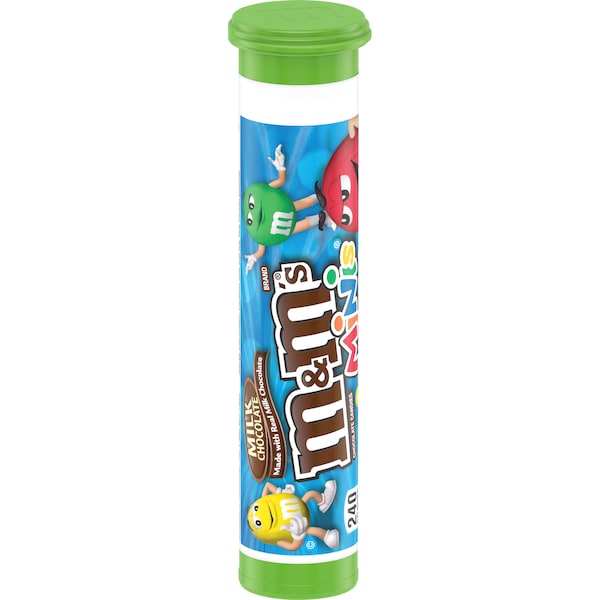 M&Ms M&M's Milk Chocolate Mini Mega Tube 1.77 oz., PK144 - 272415