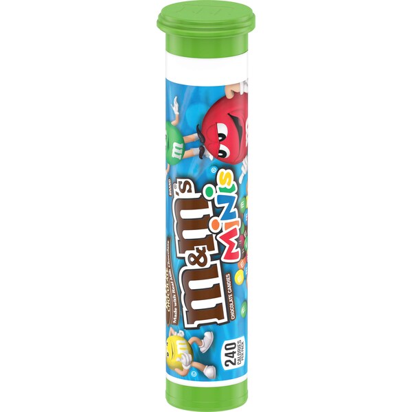 M&Ms M&M's Milk Chocolate Mini Mega Tube 1.77 oz., PK144 - 272415