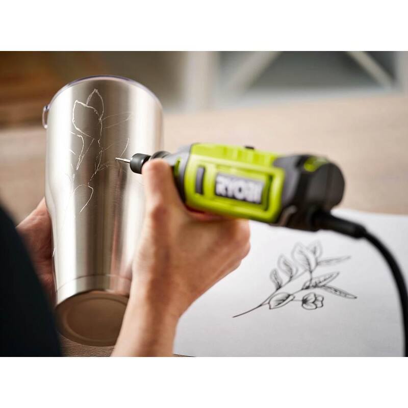 RYOBI Estación de Hobby con Herramienta Rotativa con Cable de 1.4 Amp - RHS01-RRT200