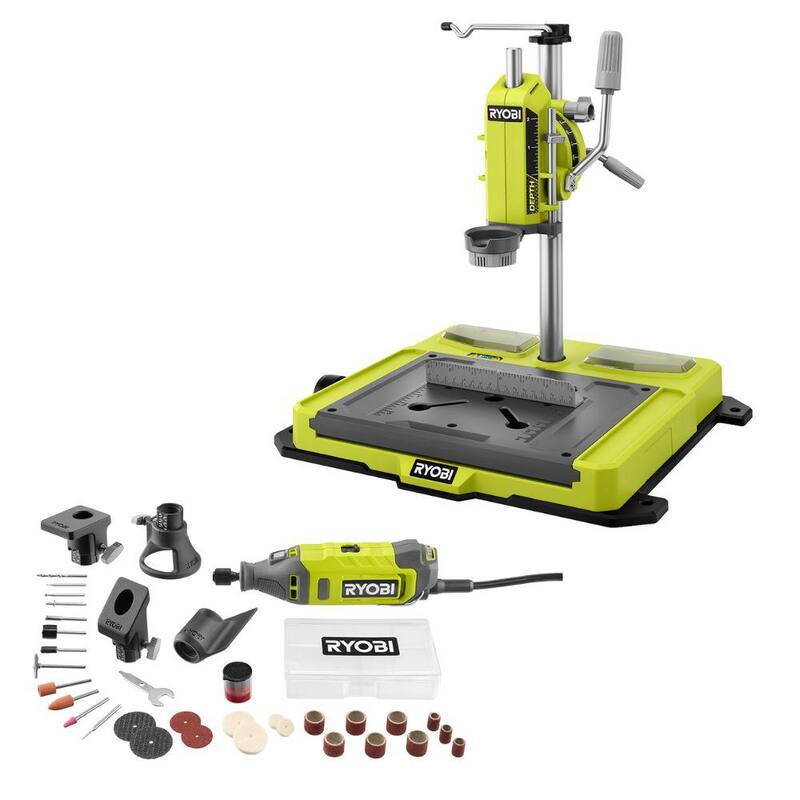 RYOBI Estación de Hobby con Herramienta Rotativa con Cable de 1.4 Amp - RHS01-RRT200