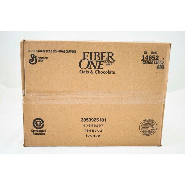 Fiber One Fiber One Oats & Chocolate Granola Bar 1.4 oz. Bar, PK128 - 16000-14652