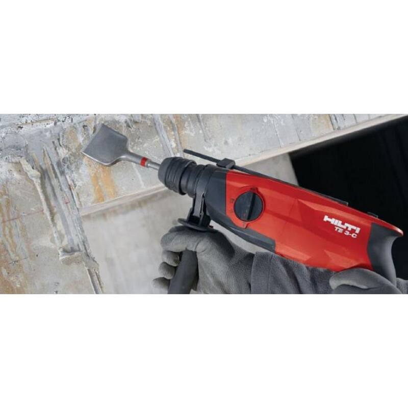 Martillo rotativo con cable Hilti de 120 voltios SDS-Plus TE 3-C Quick Change Chuck (sólo herramienta) - 2198282
