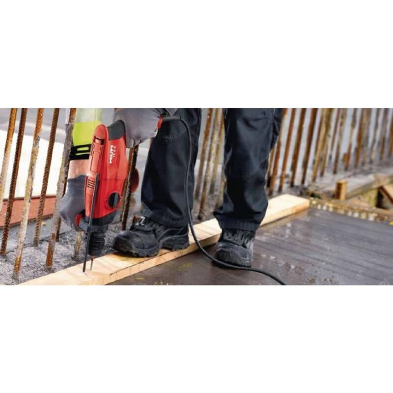 Martillo rotativo con cable Hilti de 120 voltios SDS-Plus TE 3-C Quick Change Chuck (sólo herramienta) - 2198282