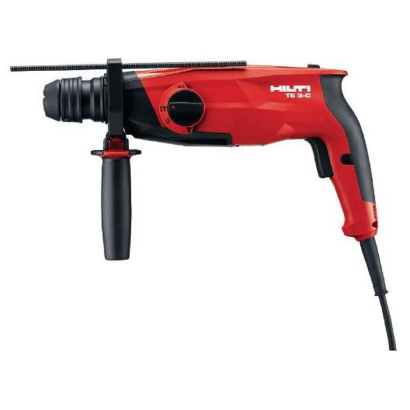 Martillo rotativo con cable Hilti de 120 voltios SDS-Plus TE 3-C Quick Change Chuck (sólo herramienta) - 2198282