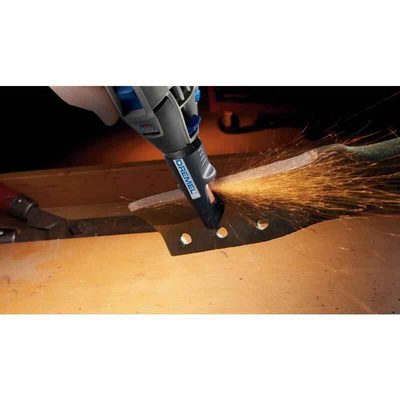 Serie Dremel 4200 de 1.6 amperes con velocidad variable Juego de herramientas rotativas con cable con 36 accesorios, 4 aditamentos y estuche de transporte - 4200-4/36
