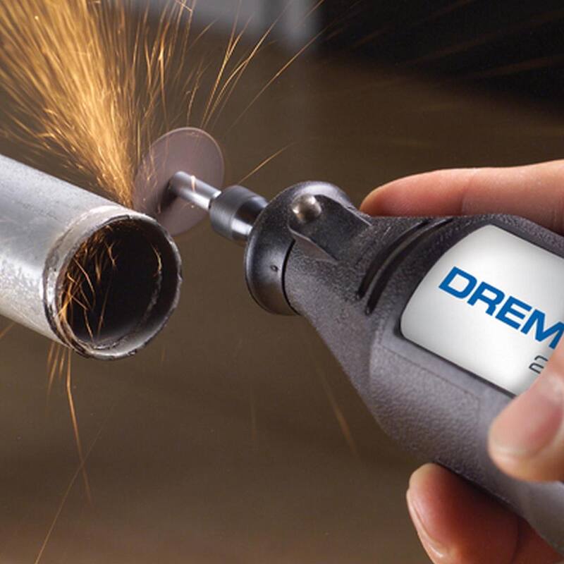 Kit de herramienta rotativa con cable de doble velocidad de la serie 200 de 1.14 amperes de Dremel con 21 accesorios y 1 aditamento - 200-1/21.