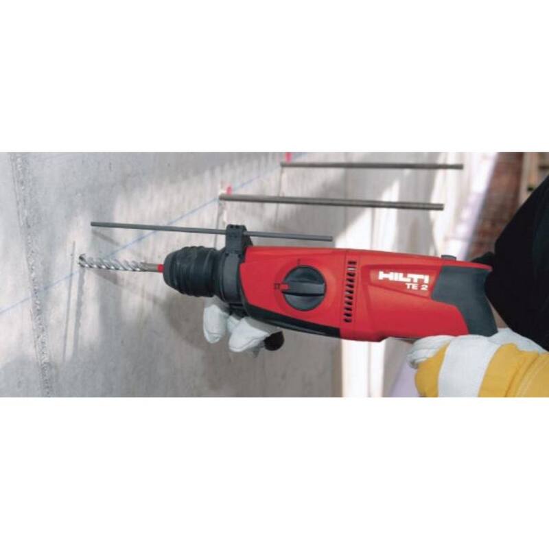 Martillo rotativo con cable Hilti de 120 voltios SDS-Plus TE 2 con mandril de cambio rápido - 383249