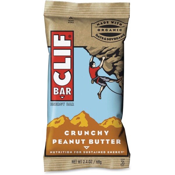 Clif Bar Crunchy Peanut Butter Energy Bar, 12 PK - 50120