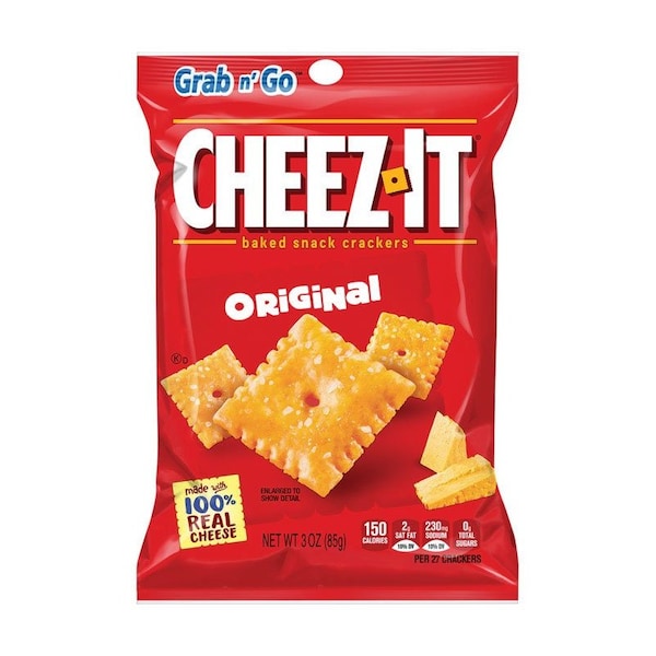 Cheez-It Cheez-It Grab n' Go Original Crackers 3 oz Pegged - 2410019132