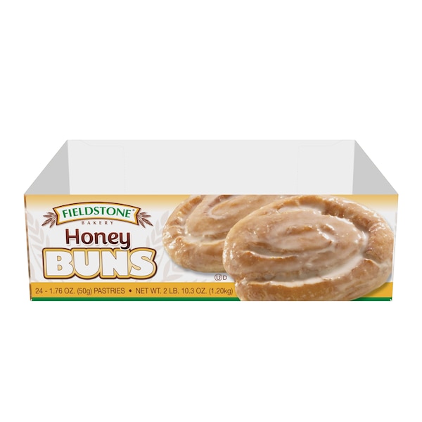 Fieldstone Fieldstone Honey Bun 1.76 oz., PK24 - 09702