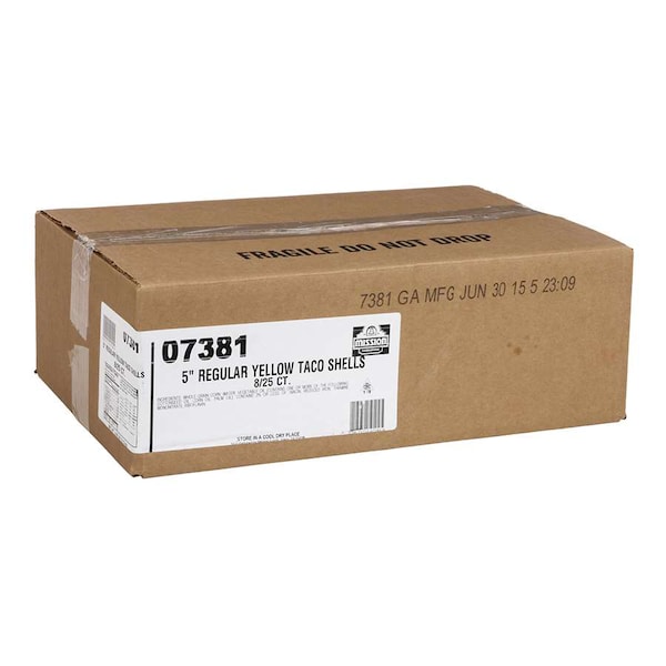 Mission Foods Mission Foods 5 Yellow Taco Shells, PK200 - 7381