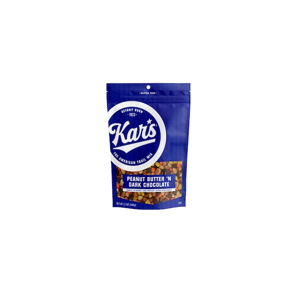 Kars Kars Peanut Butter 'N Dark Chocolate Trail Mix 12 oz Bagged - 1837