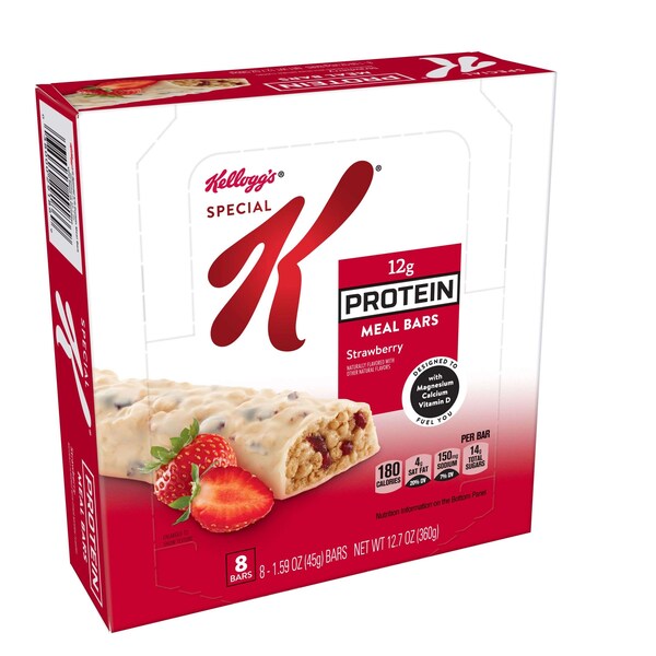 Kelloggs Kellogg's Special K Strawberry Protein Meal Bars 1.59 oz., PK48 - 3800029185