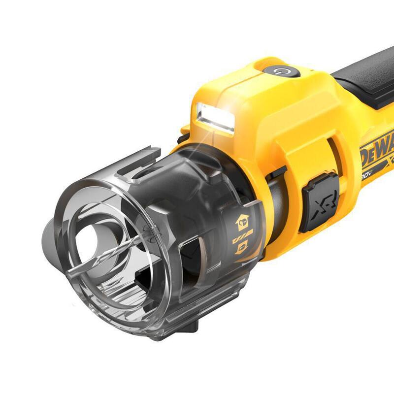 Herramienta inalámbrica para recortar yeso DEWALT XR 20V de ion de litio (Solo herramienta) - DCE555B