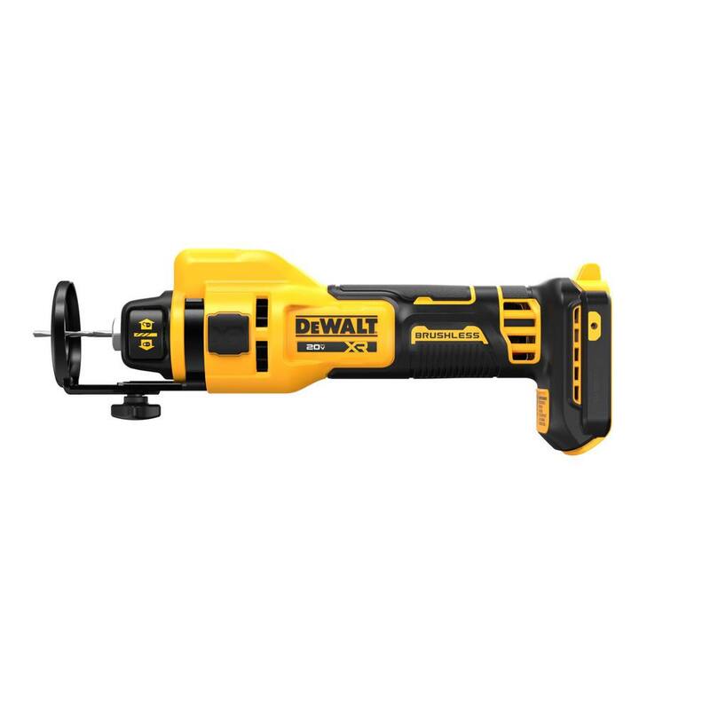 Herramienta inalámbrica para recortar yeso DEWALT XR 20V de ion de litio (Solo herramienta) - DCE555B