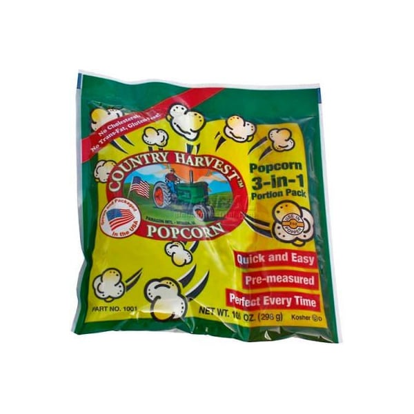 Paragon International Paragon Country Harvest Tri-Pack for 8oz Poppers, 24 Portion Packs - 1001
